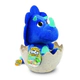 Dinosaurio Verde De Peluche C/huevo Crackin Eggs C/sonido