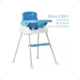 Silla De Comer Plegable Para Bebes 3 En 1 Ok Baby