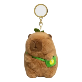 Llavero De Peluche Capybara 11cm Colores Surtidos