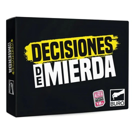 Juego De Mesa Decisiones De Mierda Juego Para Previas Buró