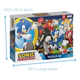 Rompecabezas 3d Sonic 60 Piezas Con Anteojos 3d Tapimovil