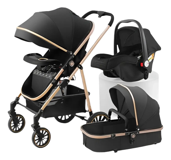 Cochecito D Paseo Odda 3 En 1 Con Huevito Compacto Rebatible