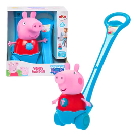 Paseo Con Peppa: Andador Con Ruedas De Arrastre Y Barral