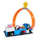 Hot Wheels City Pista De Juguete Súper Estación De Policía Multicolor