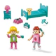 Rasti Floky Bloques Pijama Party + 2 Muñecas + 14 Accesorios