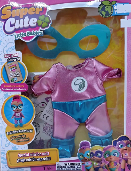 Super Cute Ropita Heroína Original Para Tu Muñeca Kala