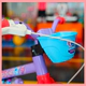 Bicicleta Infantil Stitch Rodado 12 Con Rueditas Dencar
