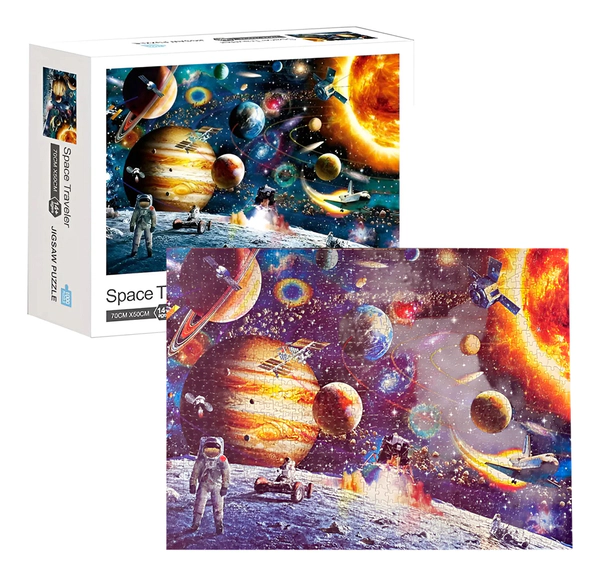 Rompecabezas Space Traveler 1000 Piezas 70 X 50 Cm