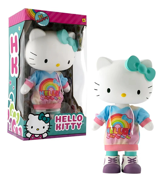 Muñeca Juguete Hello Kitty 27 Cm Articulada Be Happy