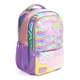 Mochila Espalda Unicornio Lentejuelas Con Luz Bolsillo C