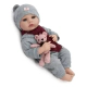 Muñeca Baby Real Sonidos Movimientos Cariñito Bebote