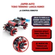 Smart Car Explore Camioneta R/c 4x4 Todo Terreno Lanza Spray en la pista