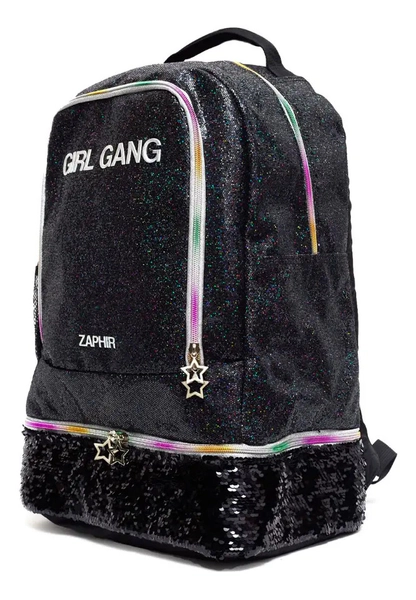Mochila Escolar Metalizada Espalda 18' Pulgadas Zaphir
