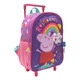 Mochila Escolar Carro 12 Peppa Pig Arcoiris Surtido Wabro