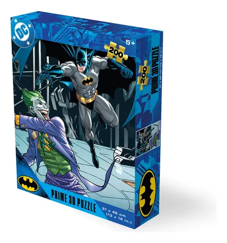 Puzzle Rompecabezas Batman Vs Joker Dc Prime 3d 300 Piezas
