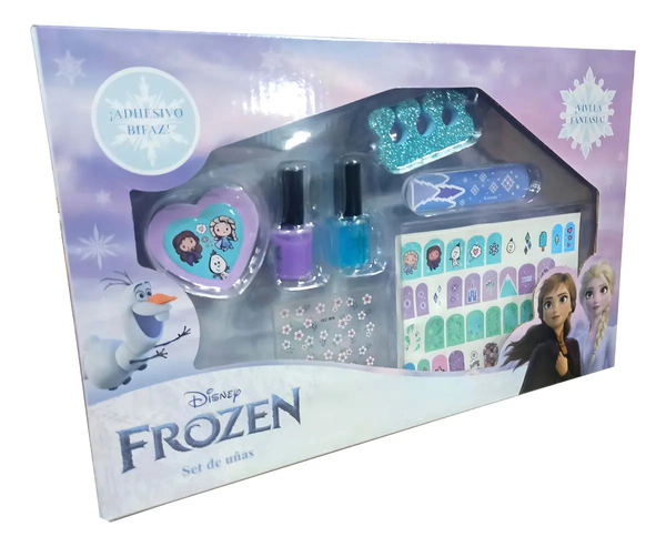 Set De Uñas Frozen Fashion Para Niñas Set Manicure Infantil