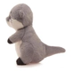 Peluche De Nutria Suave 24cm. Phi Phi Toys Gris Oscuro