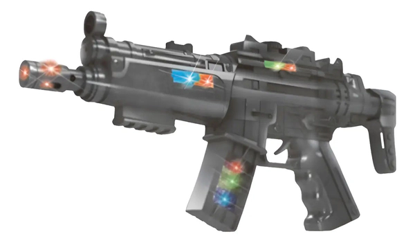 Ametralladora De Guerra Con Luz Y Sonido