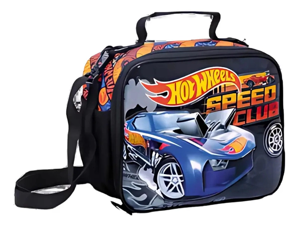 Lunchera Termica Escolar Hot Wheels Epic Surtido Wabro