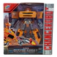 Transformable Robot Se Transforma En Auto Amarillo Original