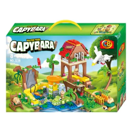 Bloques Capibara Parque Acuático 507 Piezas Tipo Lego