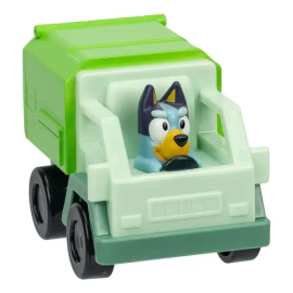 Mini Racers Auto Bluey y familia Pequeños Vehículos Con Personaje