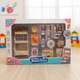 Mini Store Shelf Góndola Simil Madera 21 Piezas