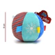Pelota De Peluche Con Sonajero 9cm. Colgante Para Cochecito