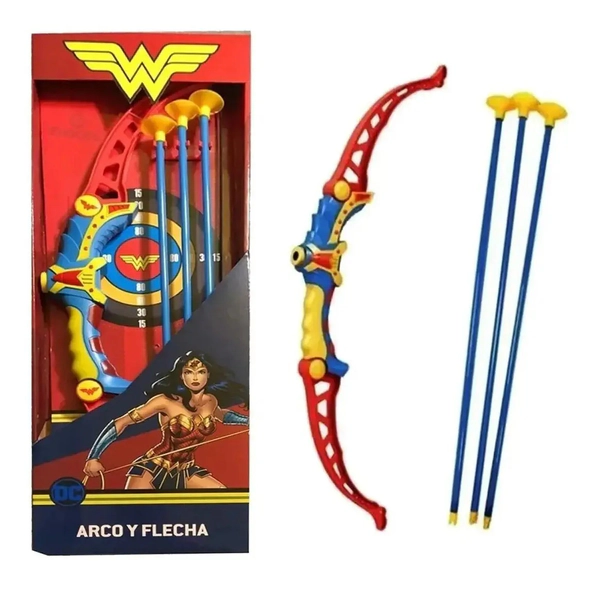 Set De Arco Y Flecha Mujer Maravilla Dc Comics