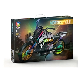 Moto Armable Bloques De Construccion 447 Piezas Motorcycle