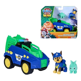 Paw Patrol Dino Vehículo Con Dinosaurio Función De Rescate