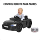 Auto A Batería Audi Control Remoto 12v Luces Sonido Mp3