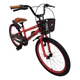Bicicleta De Paseo Retro Rodado 20 Con Canasto Fiat