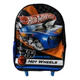 Mochila Escolar Con Carro Hot Wheels Escudería 12 Surtido