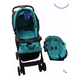 Cochecito Bebe C/huevito Travel System Con Sistema Mochila