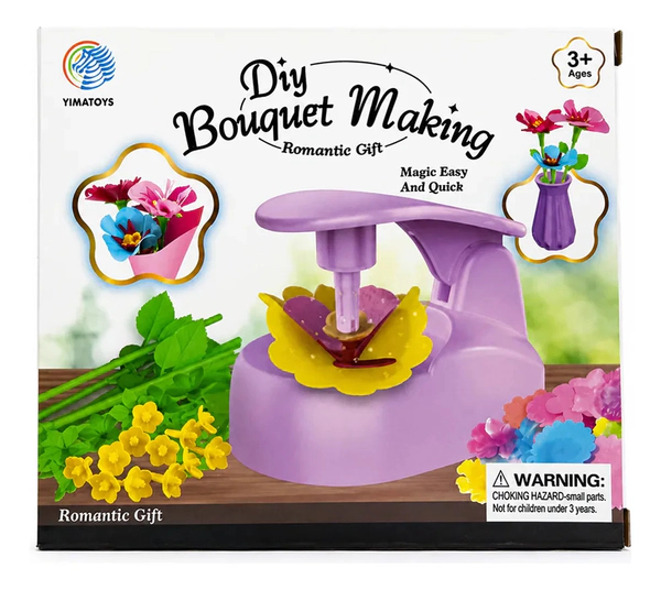 Kit Fabrica De Crear Flores Combina Y Creá Bouquet Florales