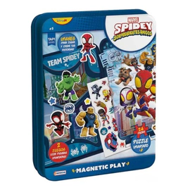 Rompecabezas Magnetico Play Viajes Spidey Tapimovil Puzzle