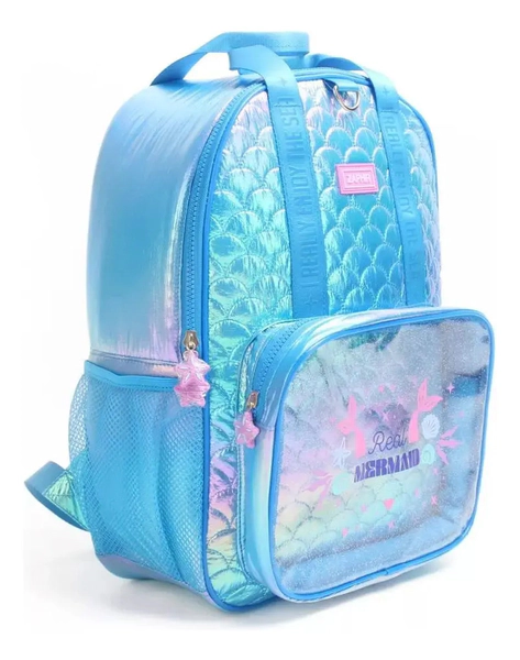 Mochila Espalda 16 Pulgadas Real Mermaid Sirena Zaphir