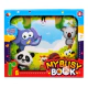 Tablero Libro Sensorial Tela Didáctico Montessori Educacinal