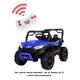 Camioneta Jepp Batería 6v Control Remoto Sonido Y Luces Auto