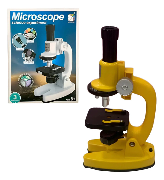 Microscopio Didáctico Con App Celular Zoom 1200x Lentes Hd