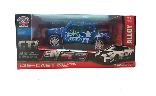 Camioneta 4x4 De Monster Metalica Escala 1:43 Pullback