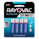 Pack 4 Pilas Alcalinas Rayovac Aa Oficial