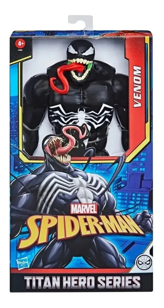 Muñeco Hombre Araña Spiderman Titan Heroes Deluxe Venom