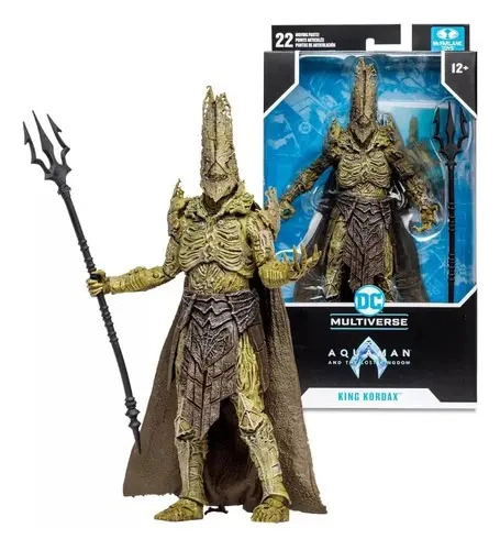 Figura De Accion Dc Multiverse Aquaman King Kordax 18cm