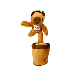 Juguete Capy Capibara Bailarín Repite Y Baila Con Vos