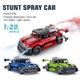 Auto Radio Control Speed Con Lanza Humo Escala 1:20 - Rojo