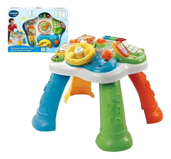 Mesa Didáctica Vtech Bilingüe Con Sonidos Y Actividades