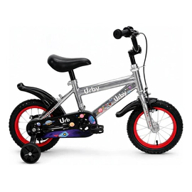 Bicicleta Infantil Rodado 12 Paseo Rueditas Con Canasto Urby