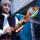 Bate Lanzadardos Nerf Zombie Strikeout Hasbro F8959